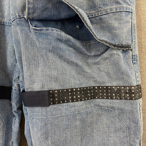 Marithe Francois Girbaud Jeans Vintage Y2K Oversized Cargo Denim Size 36 - Picture 5 of 14